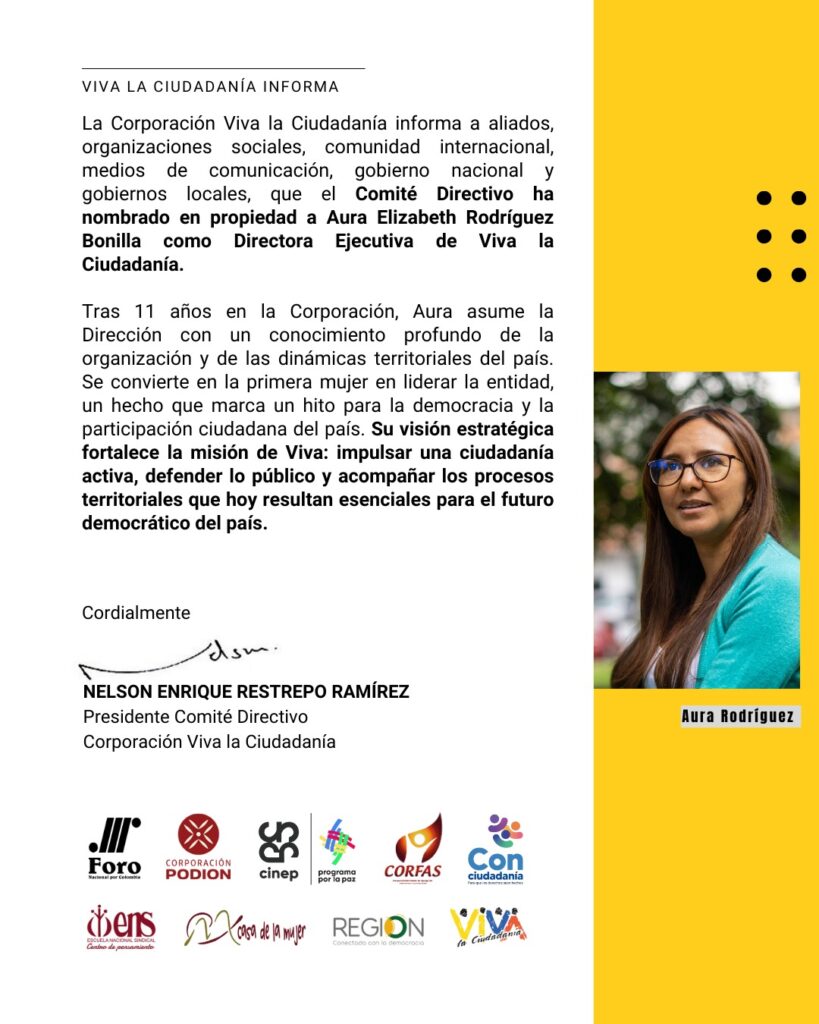 Comunicado Aura Rodríguez Directora (diciembre 2025) - 2