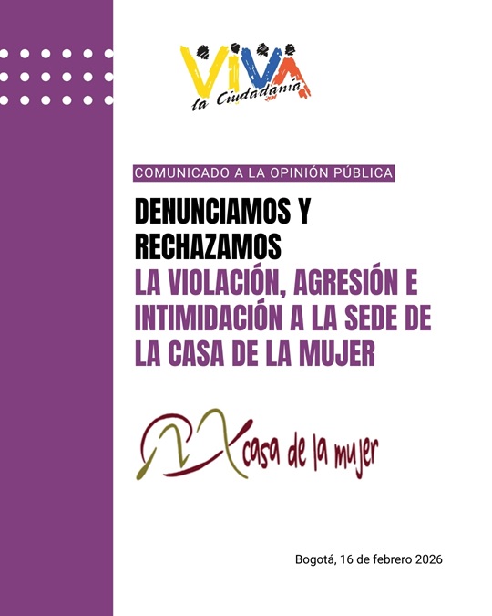 Comunicado Casa de la Mujer - febrero 16