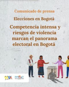 Comunicado elecciones Bogotá