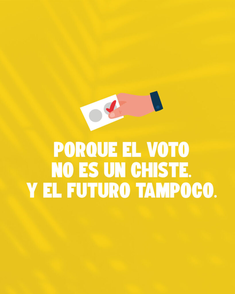 Mi voto tiene poder - El voto no es un chiste