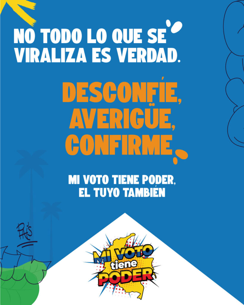 Mi voto tiene poder - No todo lo que se viraliza es verdad