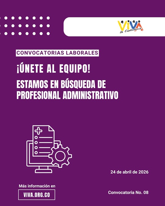Convocatoria profesional administrativo