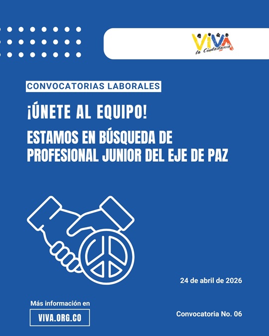 Convocatoria profesional junior paz