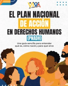 Portada Cartilla El Plan Nacional de Acción en Derechos Humanos (PNADH) - 2026